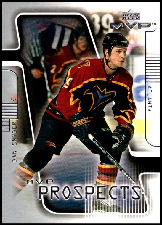 2001-02 Upper Deck MVP #190 Dan Snyder NM-MT  RC Rookie Atlanta Thrashers 