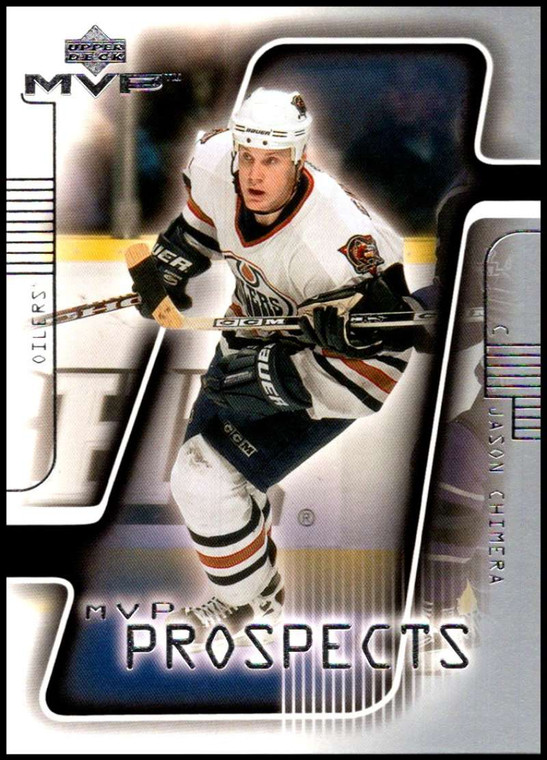 2001-02 Upper Deck MVP #201 Jason Chimera NM-MT  RC Rookie Edmonton Oilers 