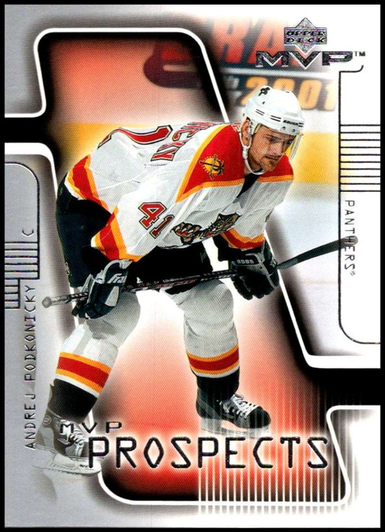 2001-02 Upper Deck MVP #202 Andrej Podkonicky NM-MT  RC Rookie Florida Panthers 