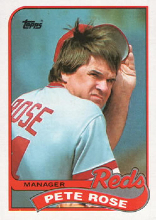 1989 Topps #505 Pete Rose MG NM-MT Cincinnati Reds 