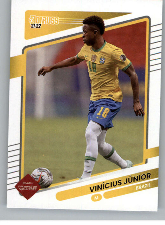 SOLD 179486 2021-22 Donruss Road to Qatar #26 Vinicius Jr. NM-MT Brazil 
