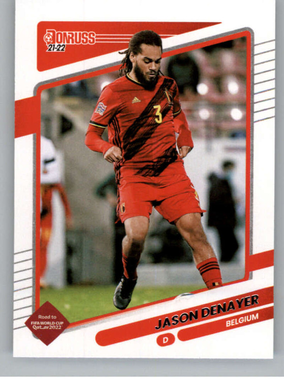 2021-22 Donruss Road to Qatar #16 Jason Denayer NM-MT Belgium 