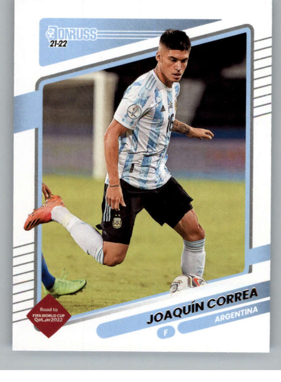 2021-22 Donruss Road to Qatar #4 Joaquin Correa NM-MT Argentina 
