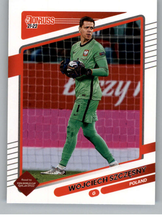 2021-22 Donruss Road to Qatar #112 Wojciech Szczesny NM-MT Poland 