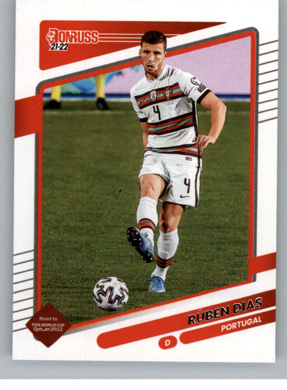 2021-22 Donruss Road to Qatar #117 Ruben Dias NM-MT Portugal 