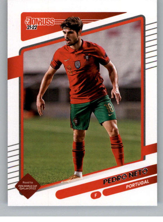 2021-22 Donruss Road to Qatar #123 Pedro Neto NM-MT Portugal 