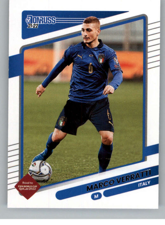 2021-22 Donruss Road to Qatar #83 Marco Verratti NM-MT Italy 