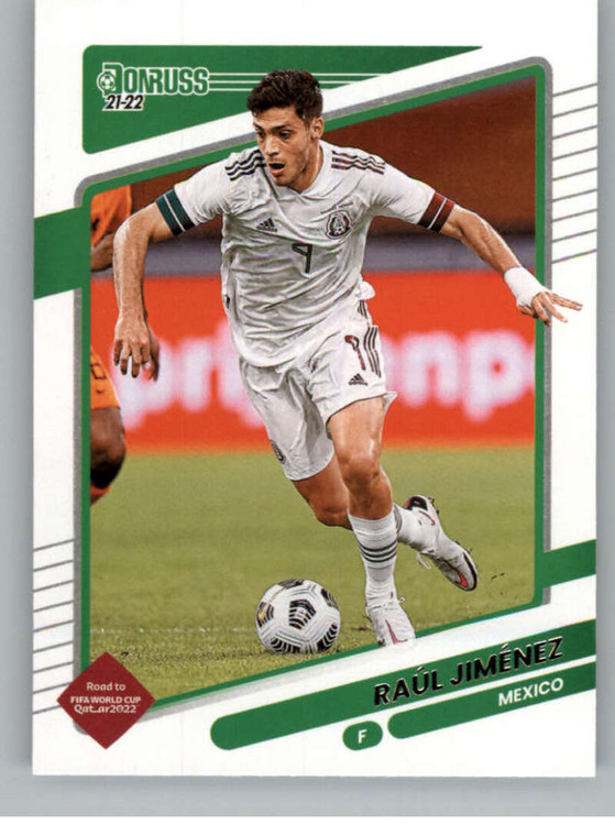 2021-22 Donruss Road to Qatar #87 Raul Jimenez NM-MT Mexico 