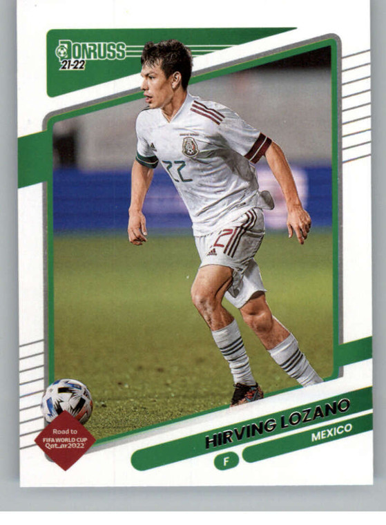 2021-22 Donruss Road to Qatar #89 Hirving Lozano NM-MT Mexico 