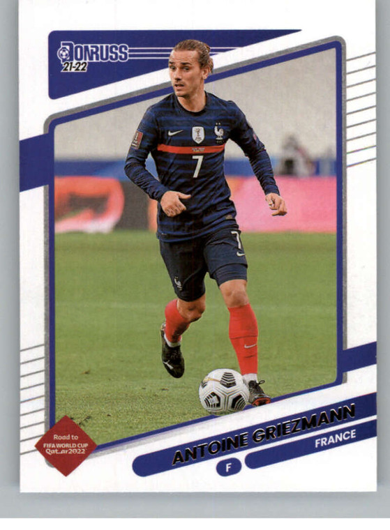 2021-22 Donruss Road to Qatar #58 Antoine Griezmann NM-MT France 