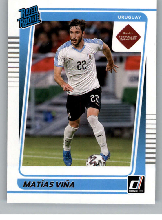 2021-22 Donruss Road to Qatar #196 Matias Vina NM-MT RC Rookie Uruguay 