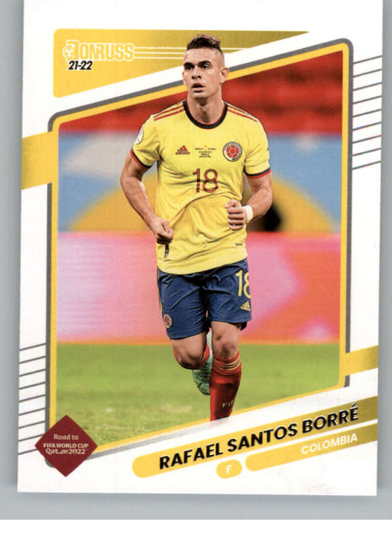 2021-22 Donruss Road to Qatar #34 Rafael Santos Borre NM-MT Colombia 
