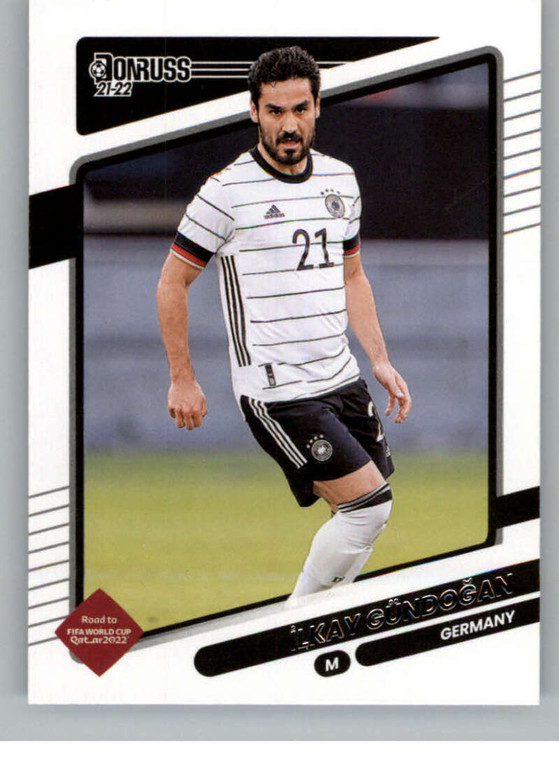 2021-22 Donruss Road to Qatar #66 Ilkay Gundogan NM-MT Germany 