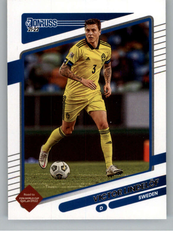 2021-22 Donruss Road to Qatar #154 Victor Lindelof (do not use) NM-MT Sweden 