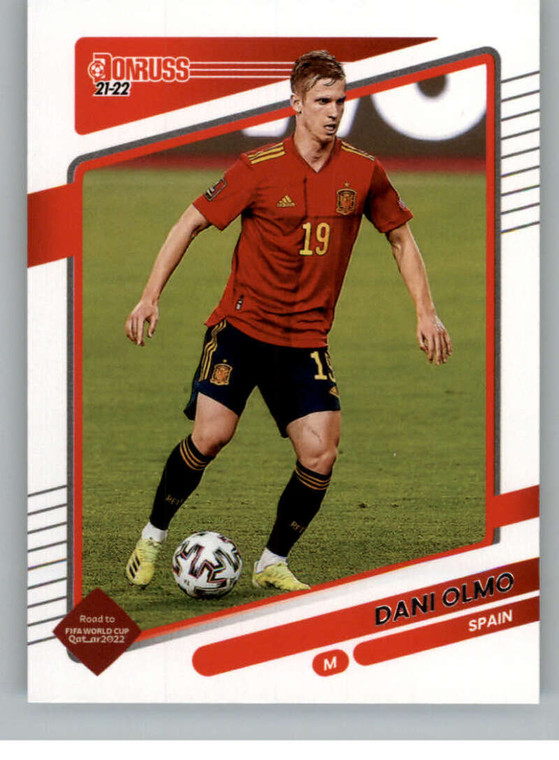 2021-22 Donruss Road to Qatar #147 Dani Olmo NM-MT Spain 