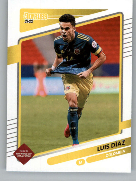 2021-22 Donruss Road to Qatar #36 Luis Diaz NM-MT Colombia 
