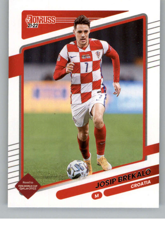 2021-22 Donruss Road to Qatar #40 Josip Brekalo NM-MT Croatia 