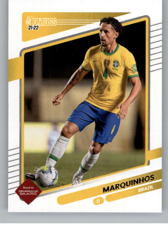 2021-22 Donruss Road to Qatar #19 Marquinhos NM-MT Brazil 