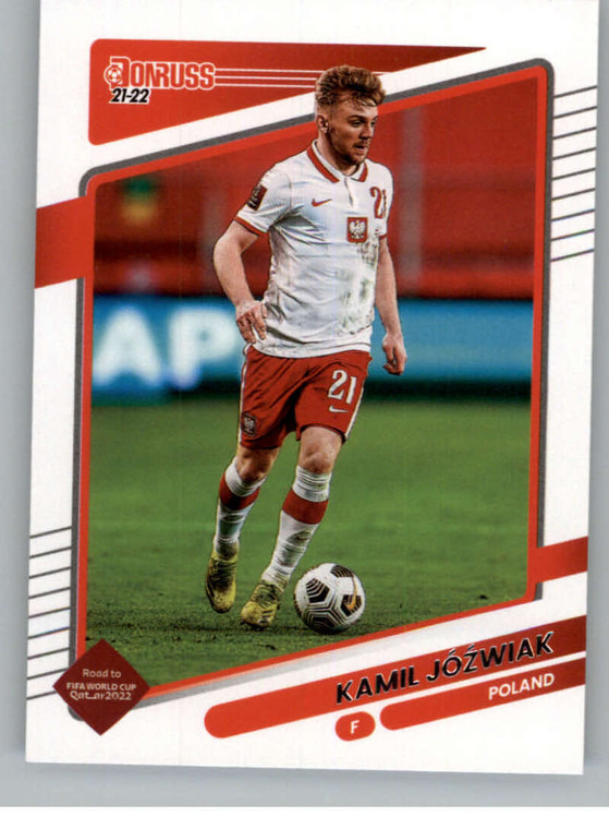 2021-22 Donruss Road to Qatar #115 Kamil Jozwiak NM-MT Poland 