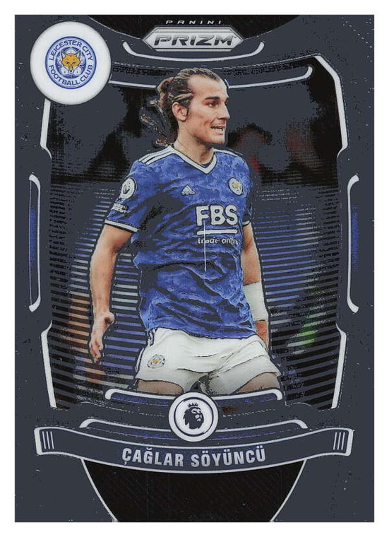 2021-22 Panini Prizm Premier League #18 Caglar Soyuncu NM-MT Leicester City 
