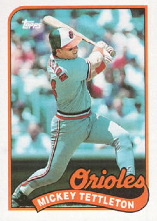 1989 Topps #521 Mickey Tettleton NM-MT Baltimore Orioles 