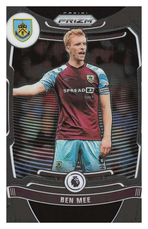 2021-22 Panini Prizm Premier League #63 Ben Mee NM-MT Burnley 