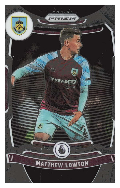 2021-22 Panini Prizm Premier League #65 Matthew Lowton NM-MT Burnley 