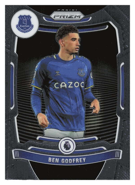 2021-22 Panini Prizm Premier League #92 Ben Godfrey NM-MT Everton 