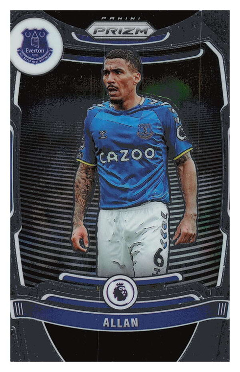 2021-22 Panini Prizm Premier League #101 Allan NM-MT Everton 