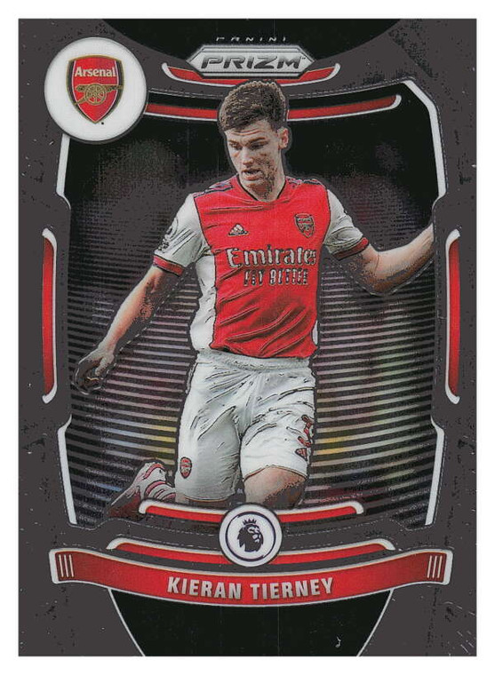 2021-22 Panini Prizm Premier League #197 Kieran Tierney NM-MT Arsenal 