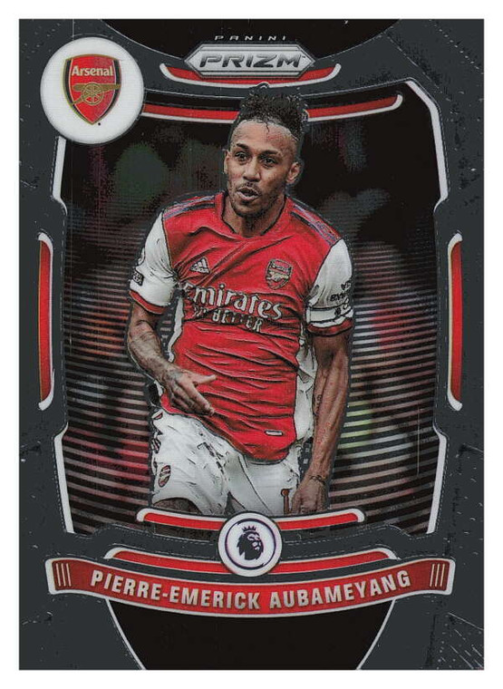 2021-22 Panini Prizm Premier League #209 Pierre-Emerick Aubameyang NM-MT Arsenal 