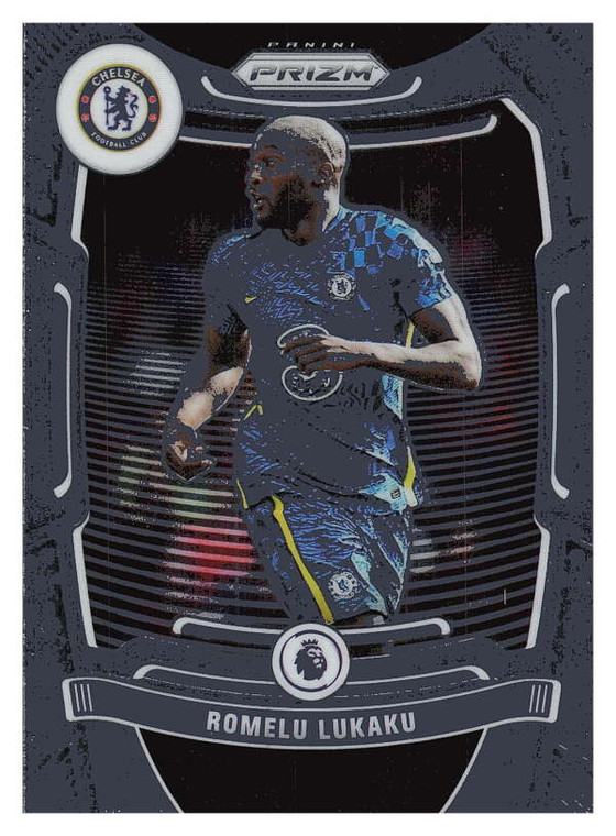 2021-22 Panini Prizm Premier League #254 Romelu Lukaku NM-MT Chelsea FC 