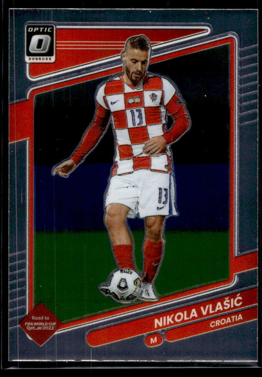 2021-22 Donruss Road to Qatar Optic #45 Nikola Vlasic NM-MT Croatia 