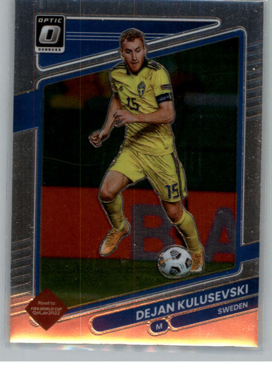 2021-22 Donruss Road to Qatar Optic #153 Dejan Kulusevski NM-MT Sweden 