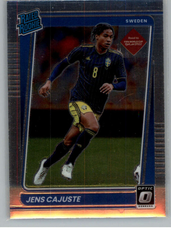 2021-22 Donruss Road to Qatar Optic #191 Jens-Lys Cajuste NM-MT RC Rookie Sweden 