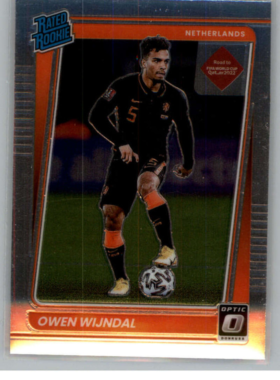 2021-22 Donruss Road to Qatar Optic #197 Owen Wijndal NM-MT RC Rookie Netherlands 