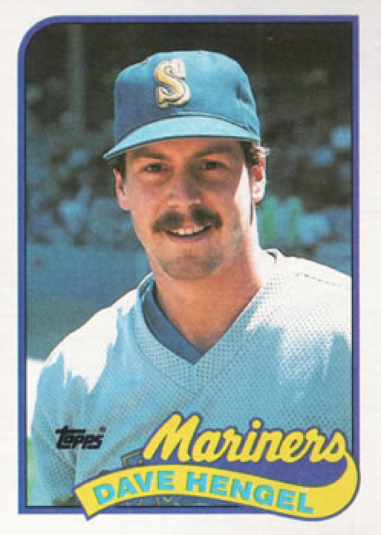 1989 Topps #531 Dave Hengel NM-MT Seattle Mariners 