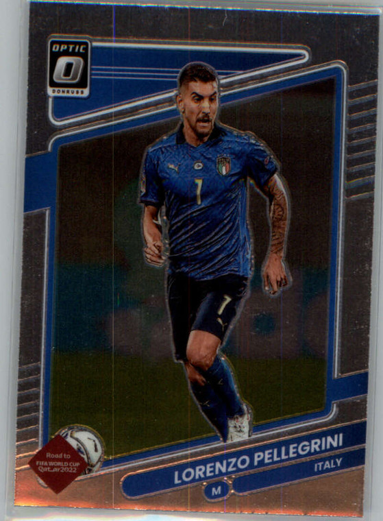 2021-22 Donruss Road to Qatar Optic #80 Lorenzo Pellegrini NM-MT Italy 