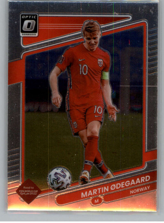 2021-22 Donruss Road to Qatar Optic #103 Martin Odegaard NM-MT Norway 