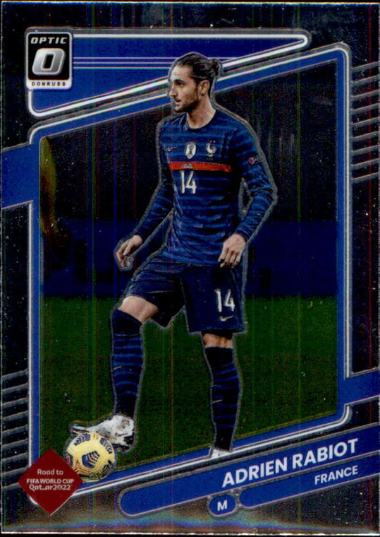 2021-22 Donruss Road to Qatar Optic #62 Adrien Rabiot NM-MT France 