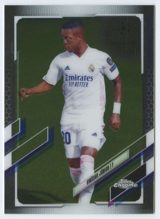 2020-21 Topps Chrome UEFA Champions League #89 Vinicius Junior NM-MT  Real Madrid C.F. 