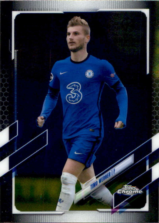2020-21 Topps Chrome UEFA Champions League #25 Timo Werner NM-MT  Chelsea FC 