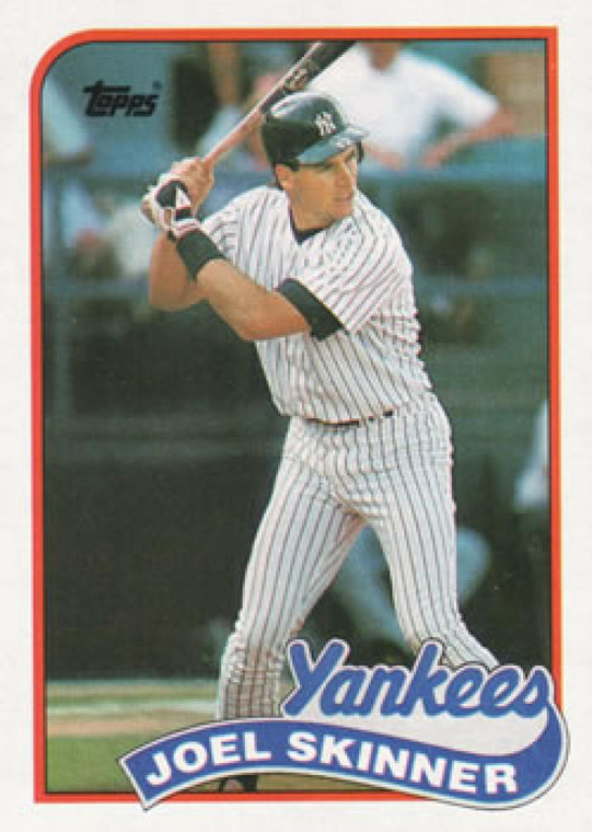 1989 Topps #536 Joel Skinner NM-MT New York Yankees 