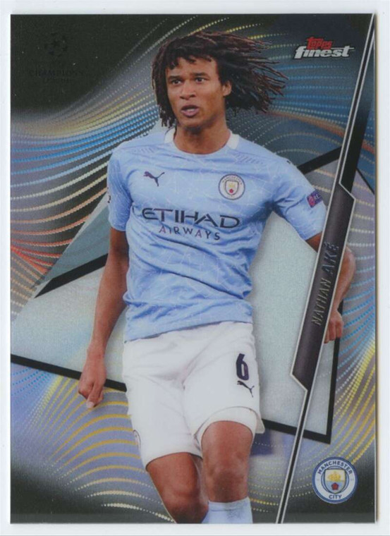 2020-21 Topps Finest UEFA Champions League #77 Nathan Ake NM-MT  Manchester City FC 