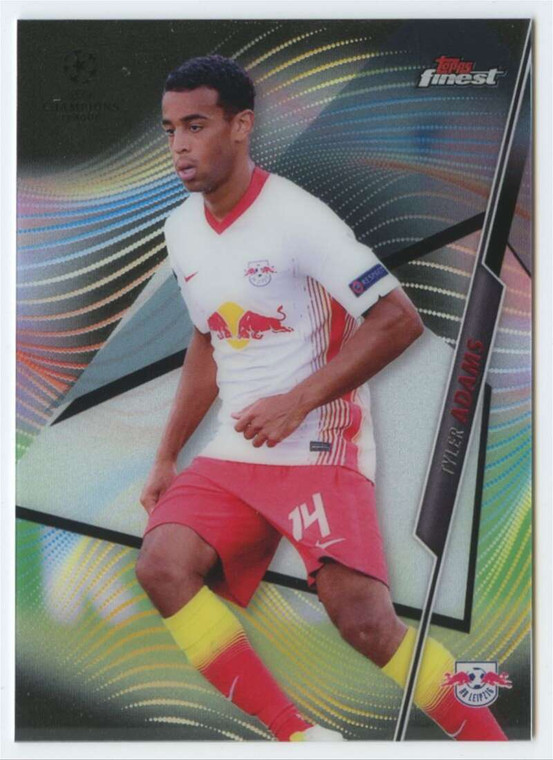 2020-21 Topps Finest UEFA Champions League #30 Tyler Adams NM-MT  RB Leipzig 