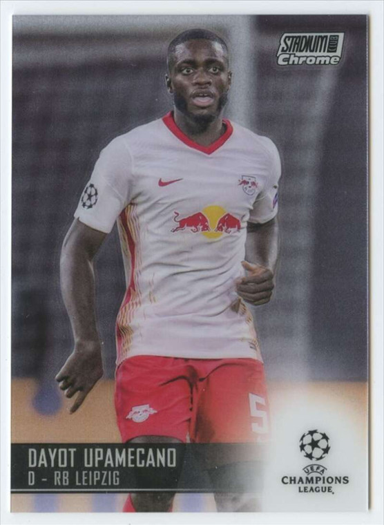 2020-21 Topps Stadium Club Chrome UEFA  Champions League #51 Dayot Upamecano NM-MT  RB Leipzig 