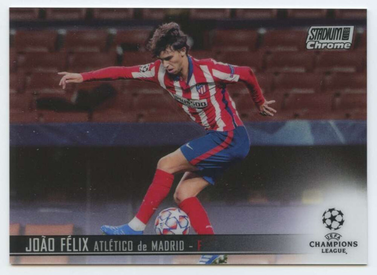 2020-21 Topps Stadium Club Chrome UEFA  Champions League #25 Joao Felix NM-MT  Atletico de Madrid 