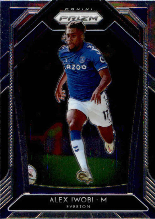 2020-21 Panini Prizm Premier League #116 Alex Iwobi NM-MT  Everton 