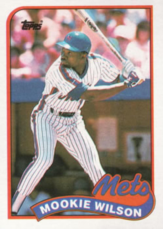 1989 Topps #545 Mookie Wilson NM-MT New York Mets 