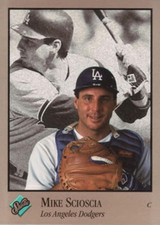 1992 Studio #48 Mike Scioscia VG Los Angeles Dodgers 